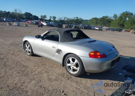 2000 Porsche Boxster z USA, uszkodzony, nr VIN WP0CA298XYU628019